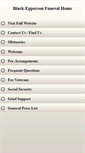 Mobile Screenshot of black-eppersonfuneralhomes.com